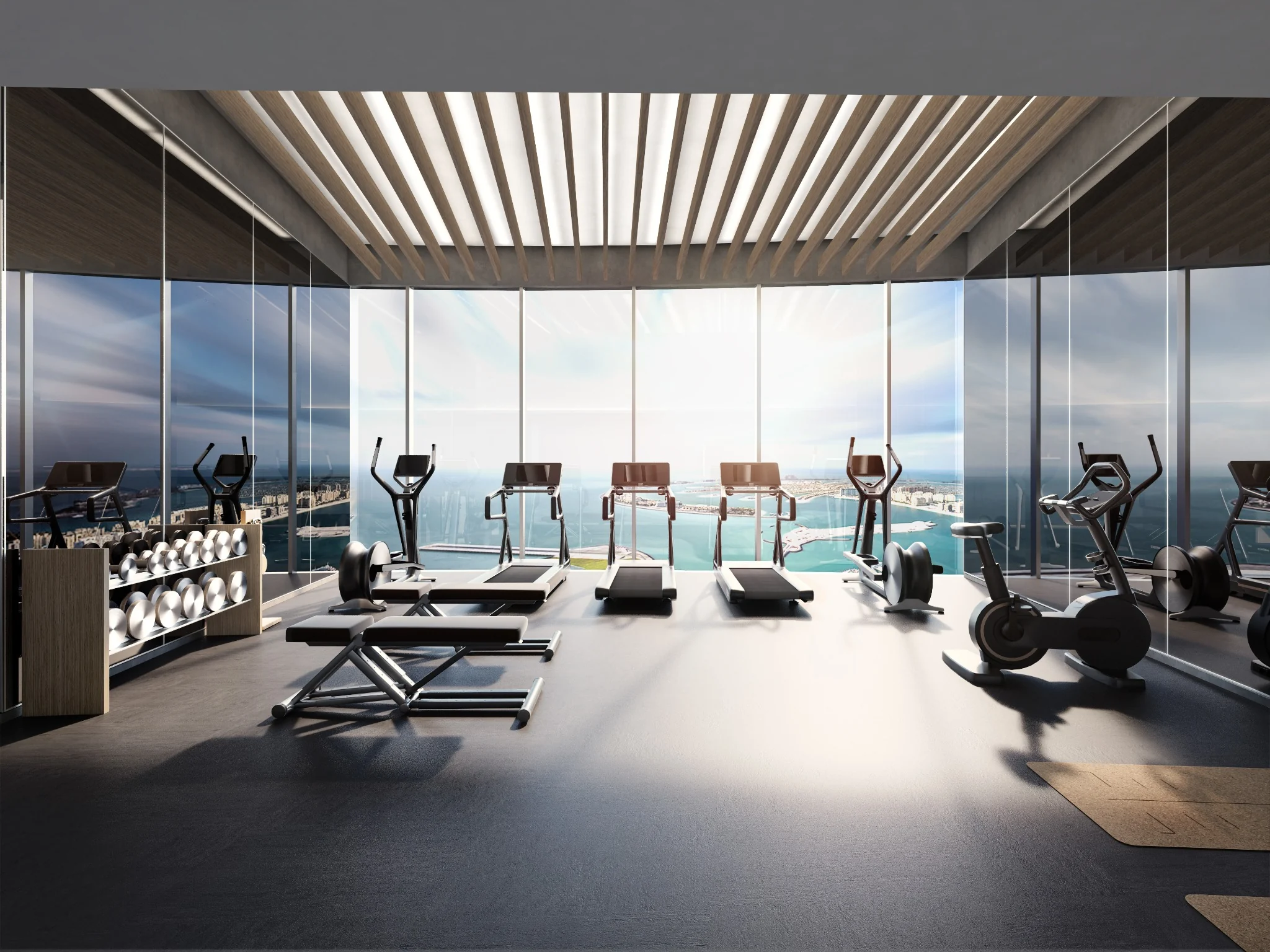 CIEL Tower gym alternate view
