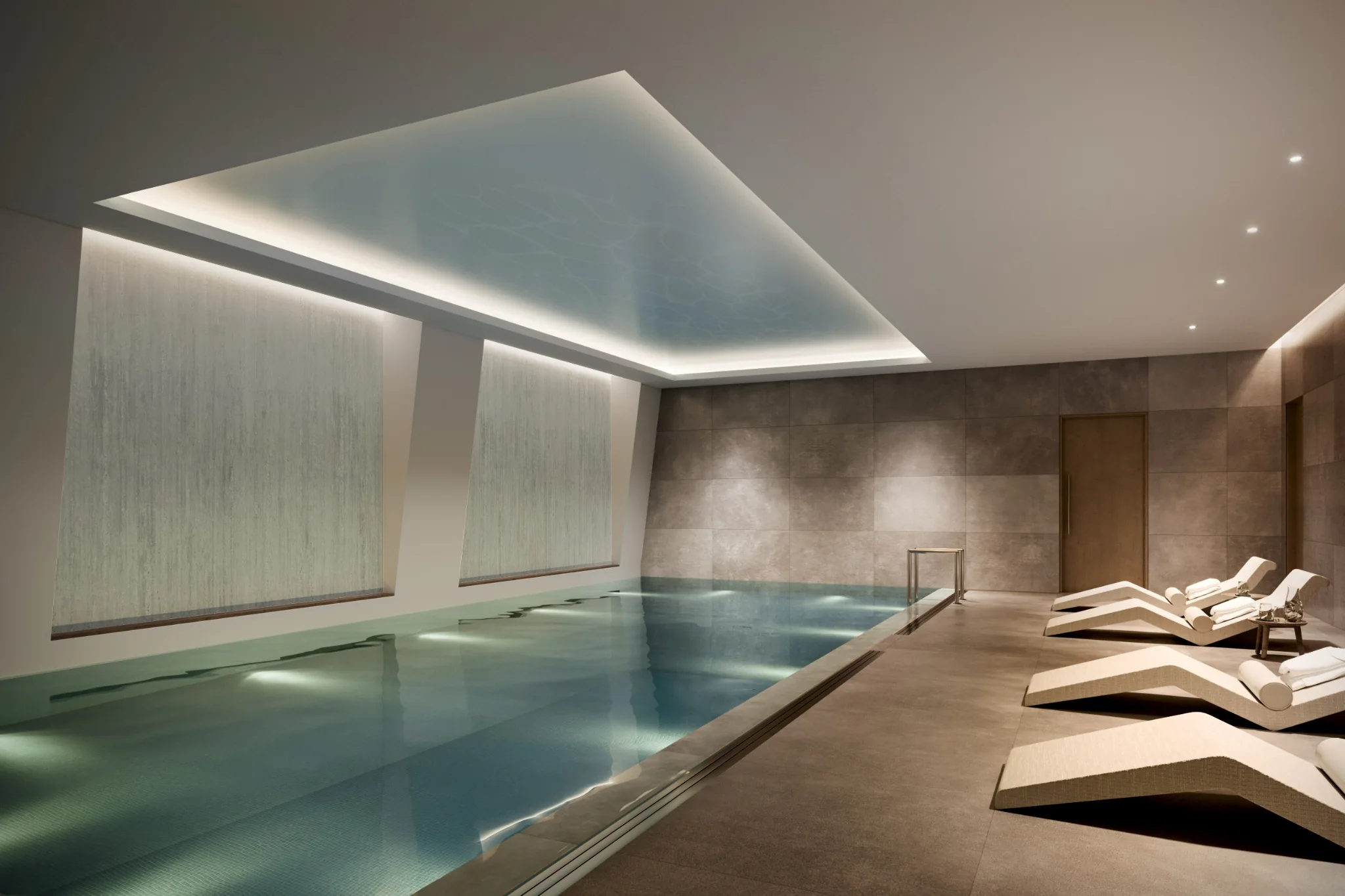 Residential pool visualization